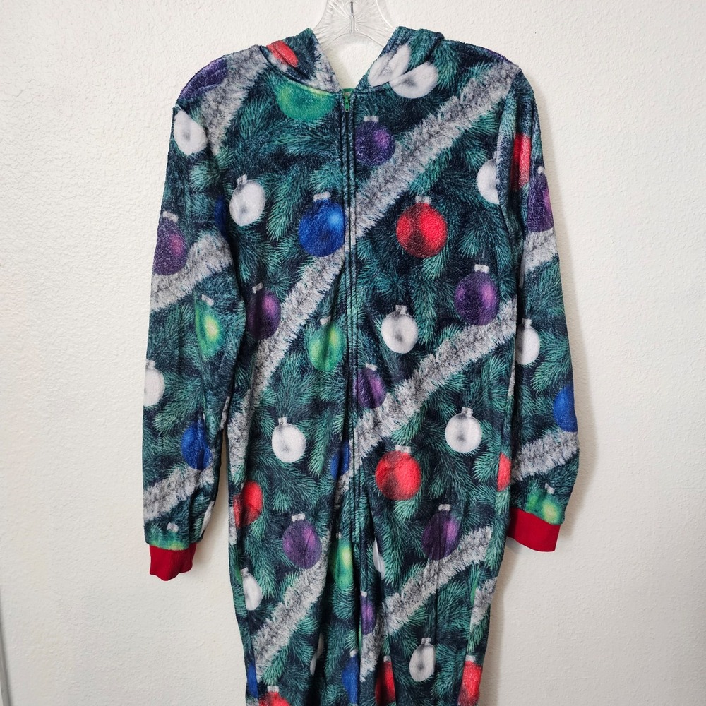 Christmas‎ Tree One Piece Ugly Christmas Sweater Outfit Women's Size Medium